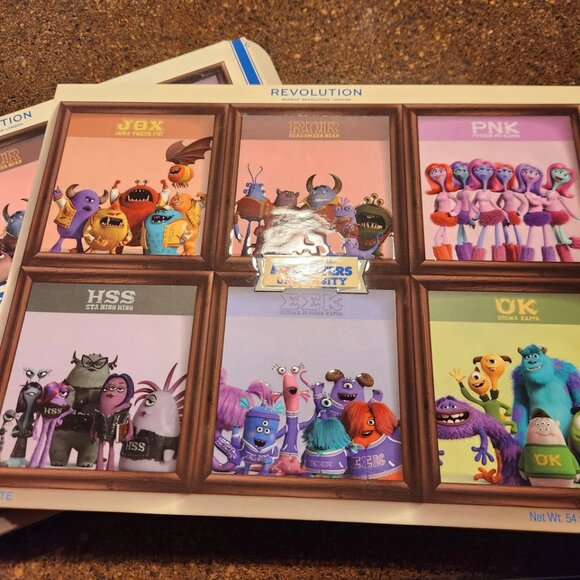 Disney Pixar Monsters University X Revolution Fraternity Sorority Shadow Palette - Picture 1 of 4